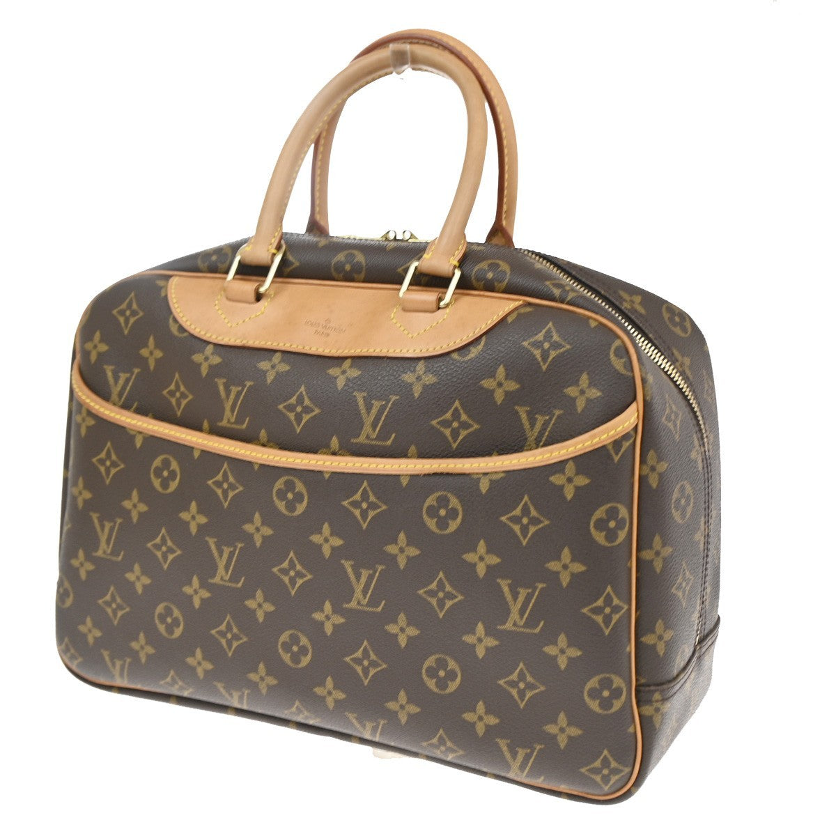 Louis Vuitton Trouville Monogram Canvas Brown Canvas Handbag (Pre-Owned)