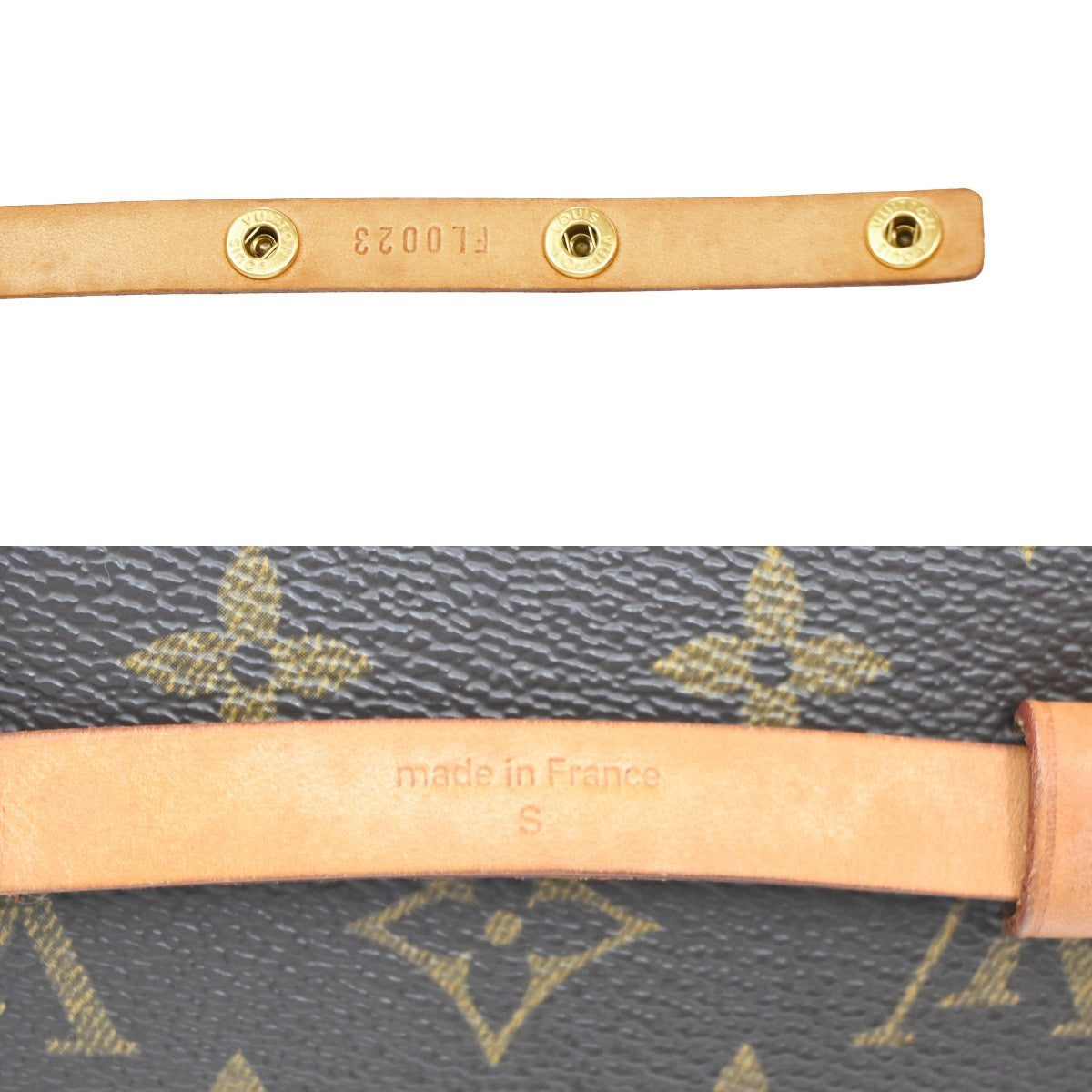 Louis Vuitton Florentine Waist Monogram Canvas Brown Leather Clutche & Pouche Bag (Pre-Owned)