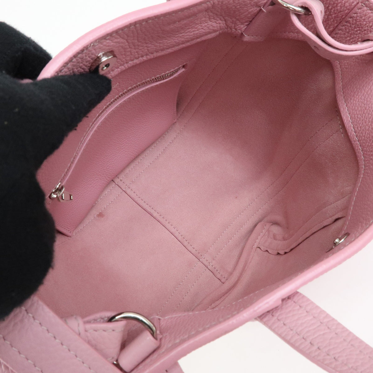 Balenciaga Everyday 2.0 North South Leather Pink Leather Tote Bag Bag (Pre-Owned)
