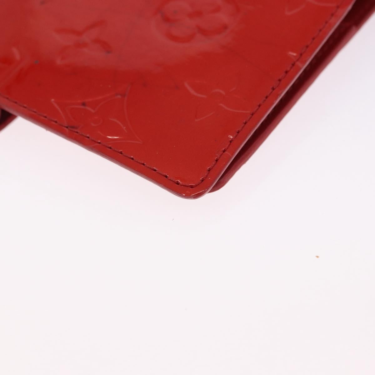 Louis Vuitton Agenda Cover Patent Red Patent_Leather Clutche & Pouche Bag (Pre-Owned)