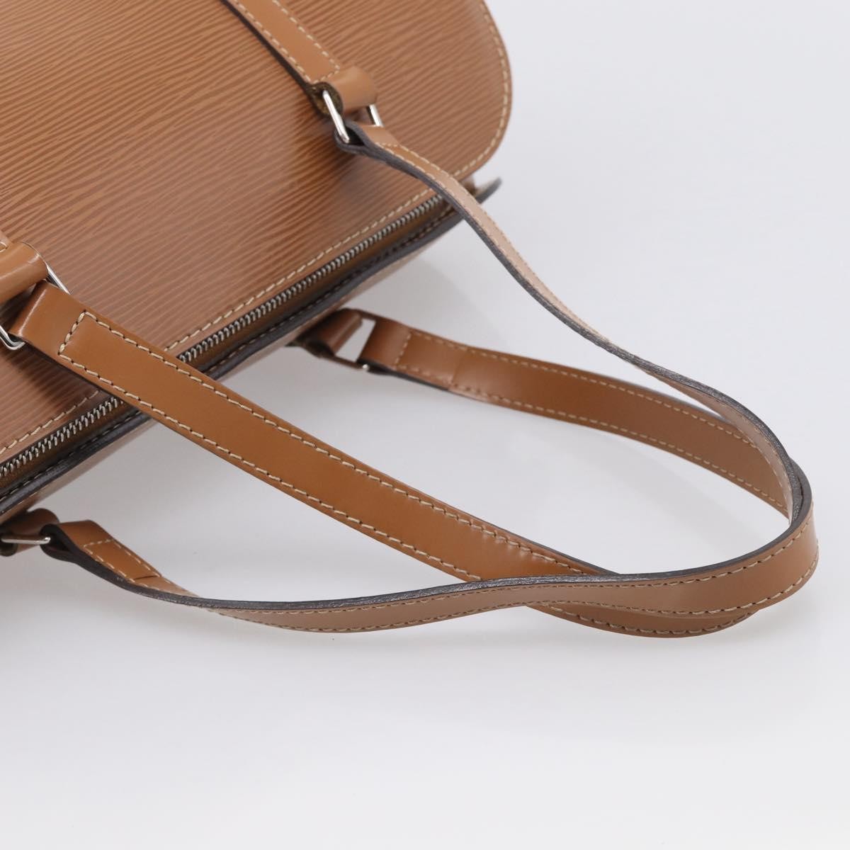 Louis Vuitton Soufflot Epi Leather Brown Leather Tote Bag Bag (Pre-Owned)