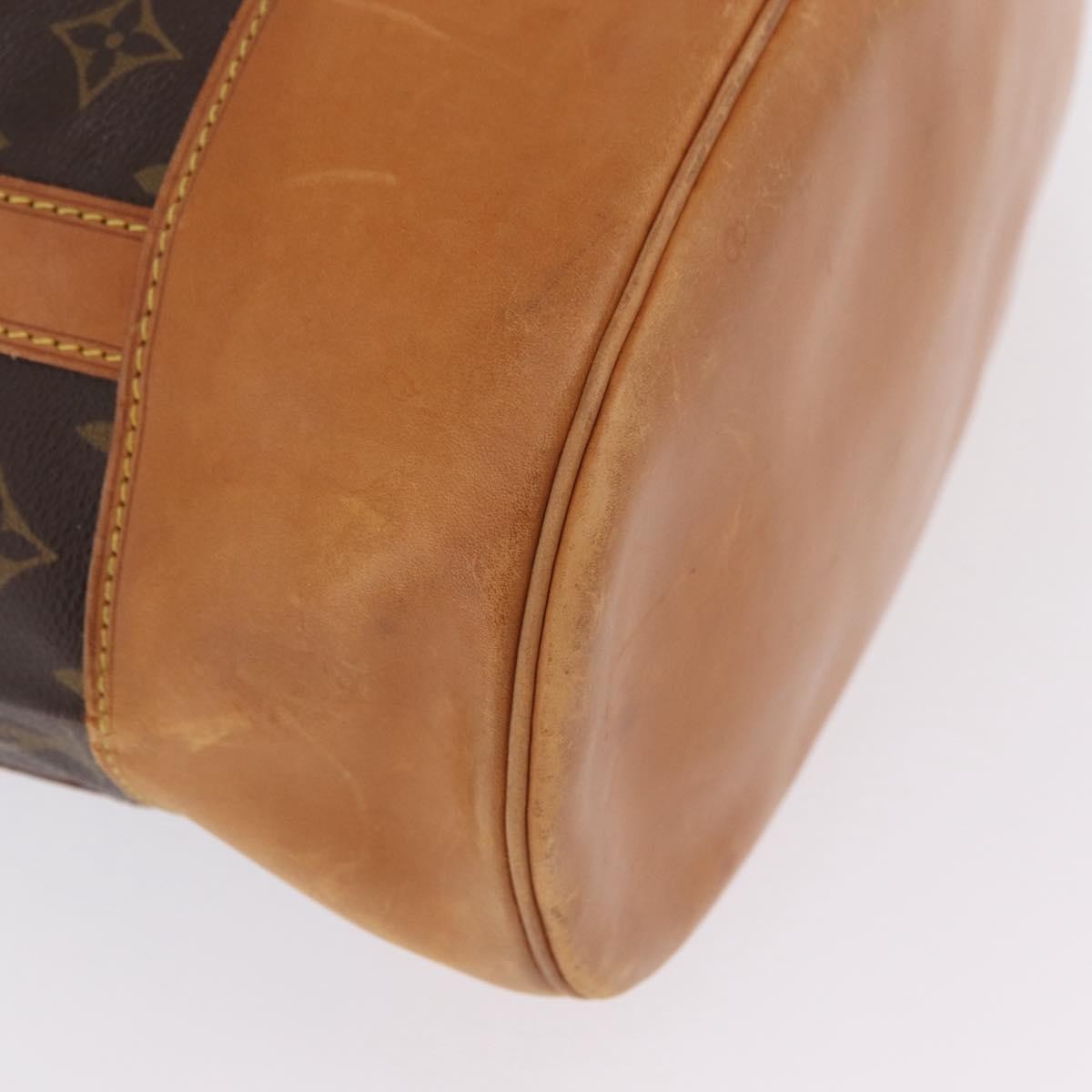 Louis Vuitton Randonnee Monogram Canvas Brown Canvas Backpack Bag (Pre-Owned)