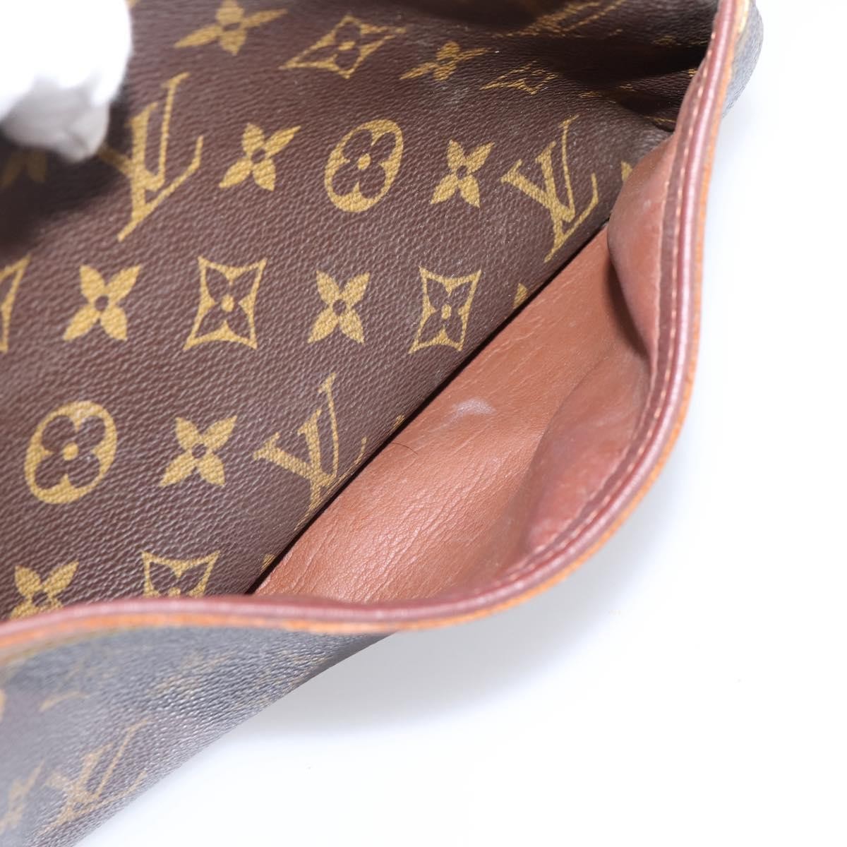 Louis Vuitton Blois Monogram Canvas Brown Canvas Handbag (Pre-Owned)