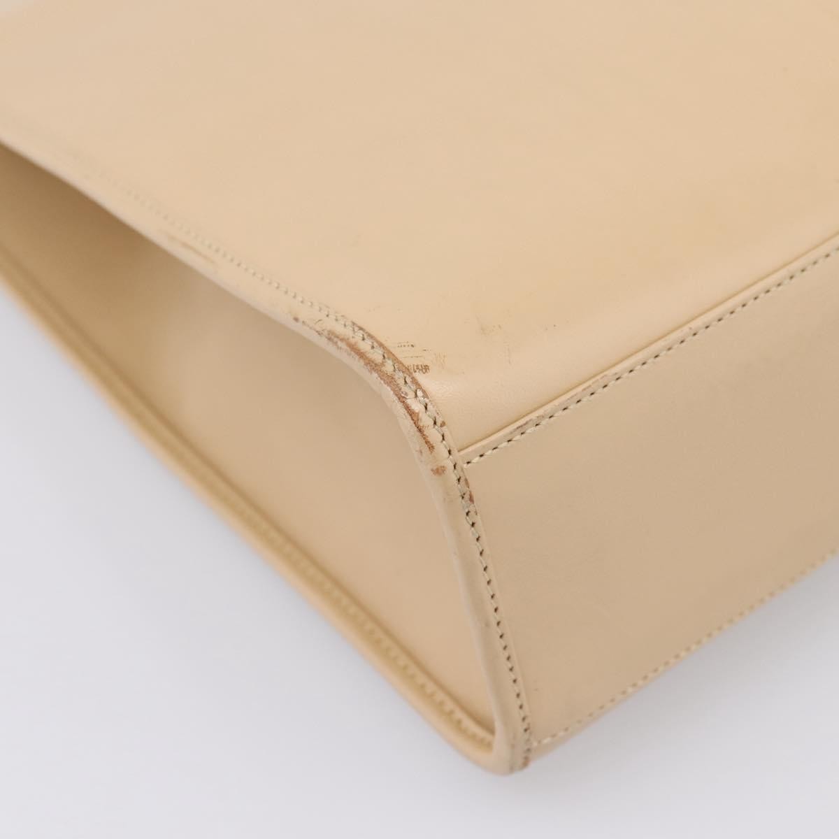 Gucci Jackie Leather Beige Leather Tote Bag Bag (Pre-Owned)