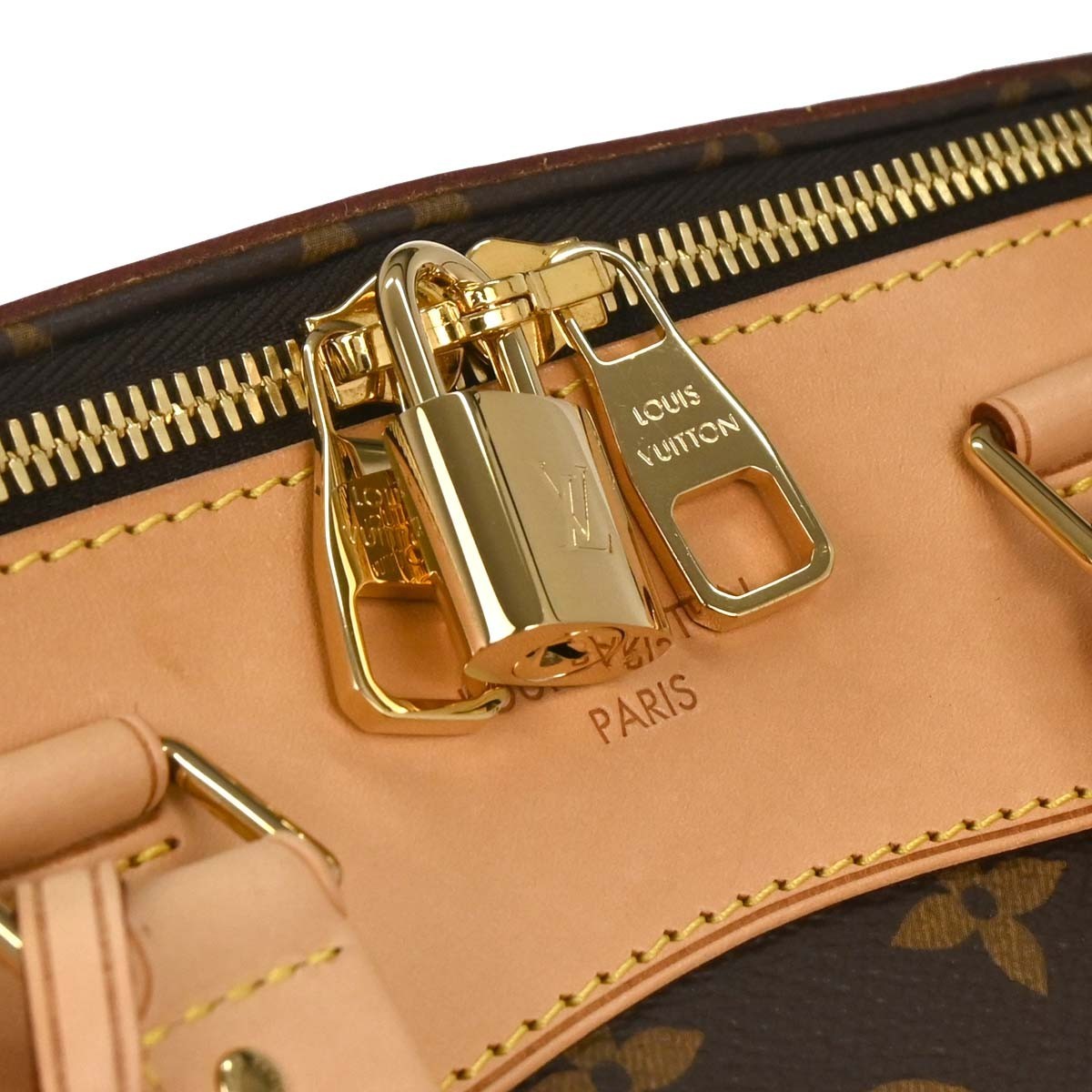 Louis Vuitton Retiro Monogram Canvas Brown Canvas Handbag (Pre-Owned)