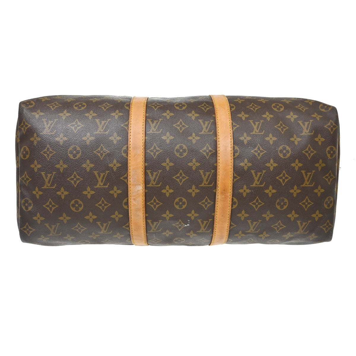 Louis Vuitton Keepall Monogram Canvas Brown Canvas Travel Bag Bag (Pre-Owned)