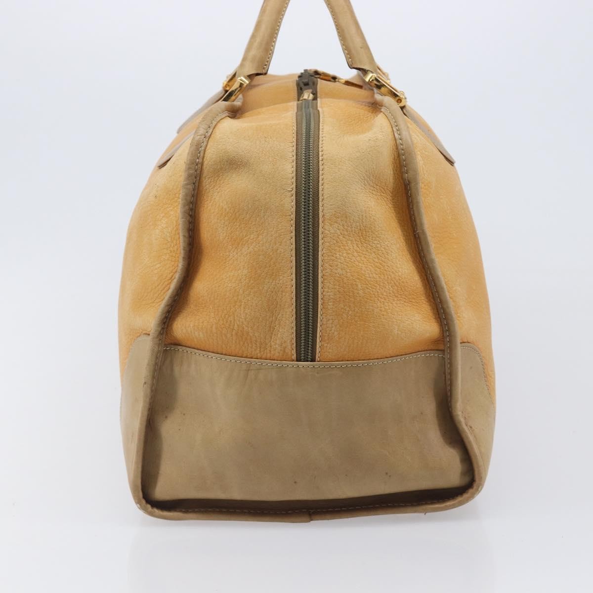 Loewe Amazona Leather Beige Leather Handbag (Pre-Owned)