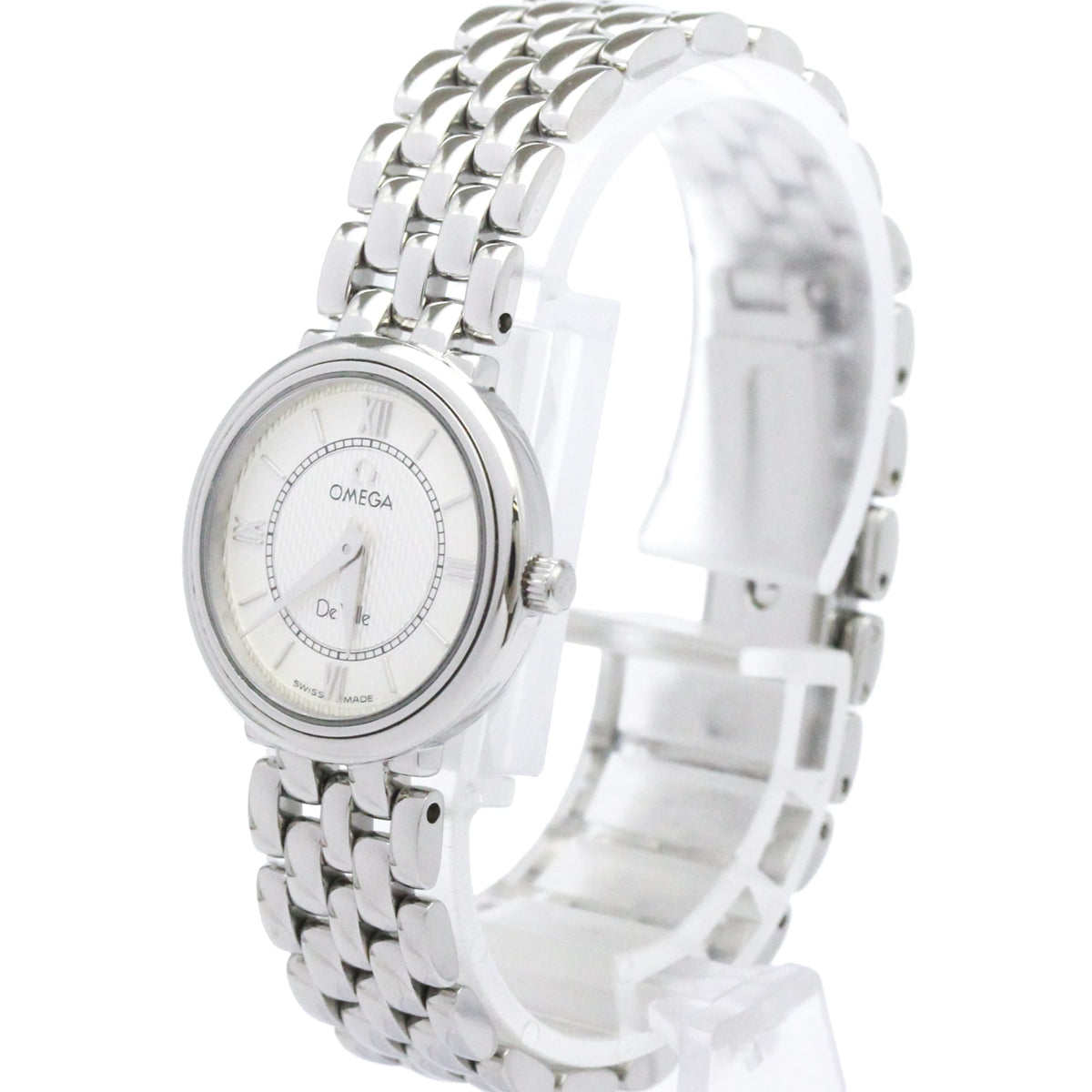 Omega De Ville Quartz Stainless Steel Watch (Pre-Owned)
