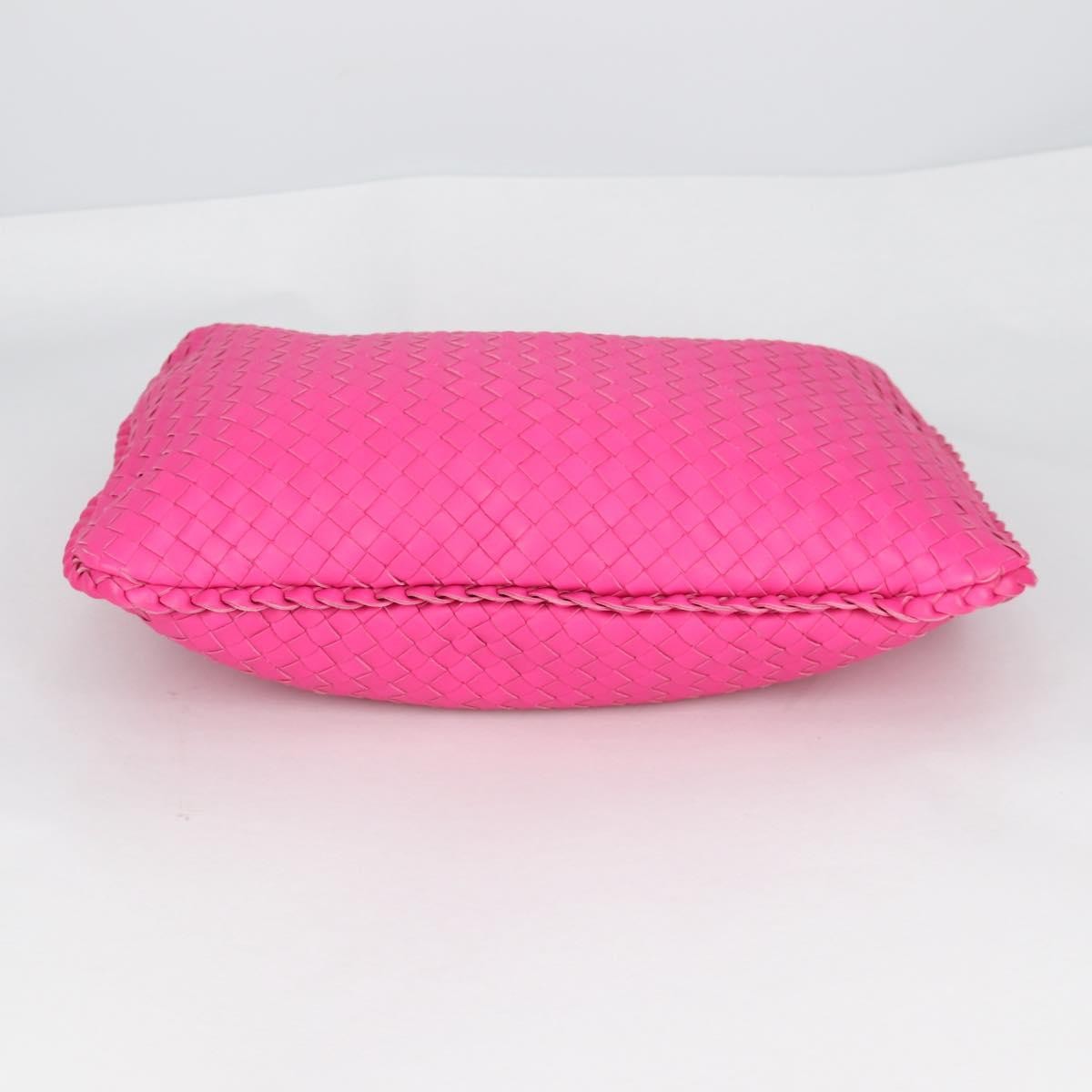 Bottega Veneta Veneta Hobo Intrecciato Nappa Pink Leather Bag (Pre-Owned)