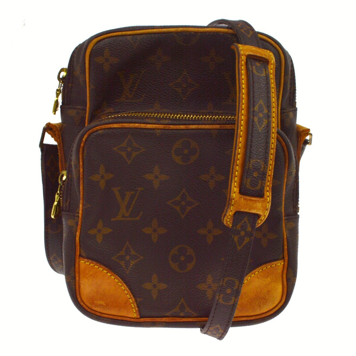 Louis Vuitton Amazone Monogram Brown Canvas Shoulder Bag Bag (Pre-Owned)