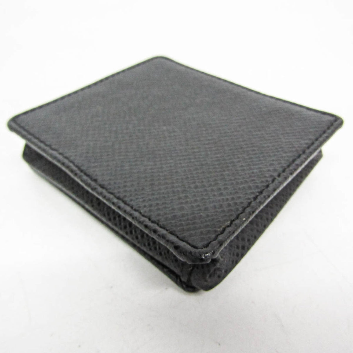 Louis Vuitton Porte Monnaie Boite Leather Black Leather Wallets Accessory (Pre-Owned)