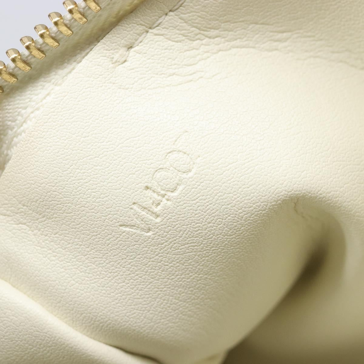 Louis Vuitton Bedford Monogram Vernis Beige Patent_Leather Handbag (Pre-Owned)