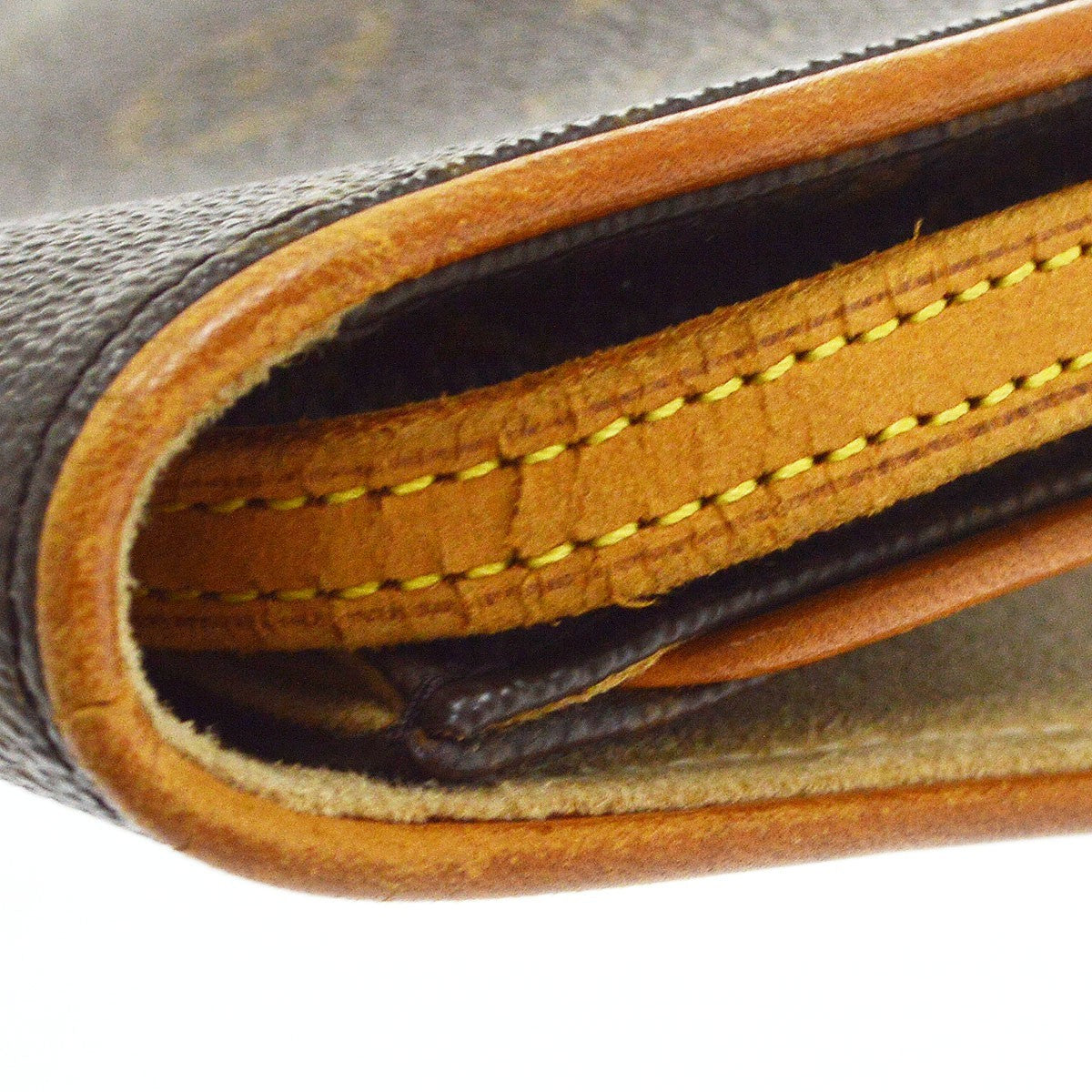 Louis Vuitton Twin Monogram Canvas Brown Canvas Clutche & Pouche Bag (Pre-Owned)