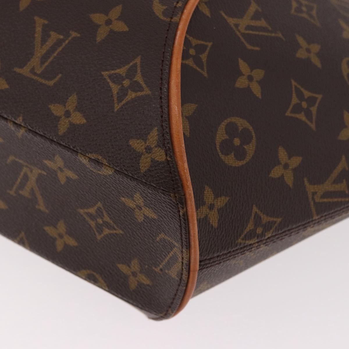 Louis Vuitton Ellipse Monogram Canvas Brown Canvas Handbag (Pre-Owned)