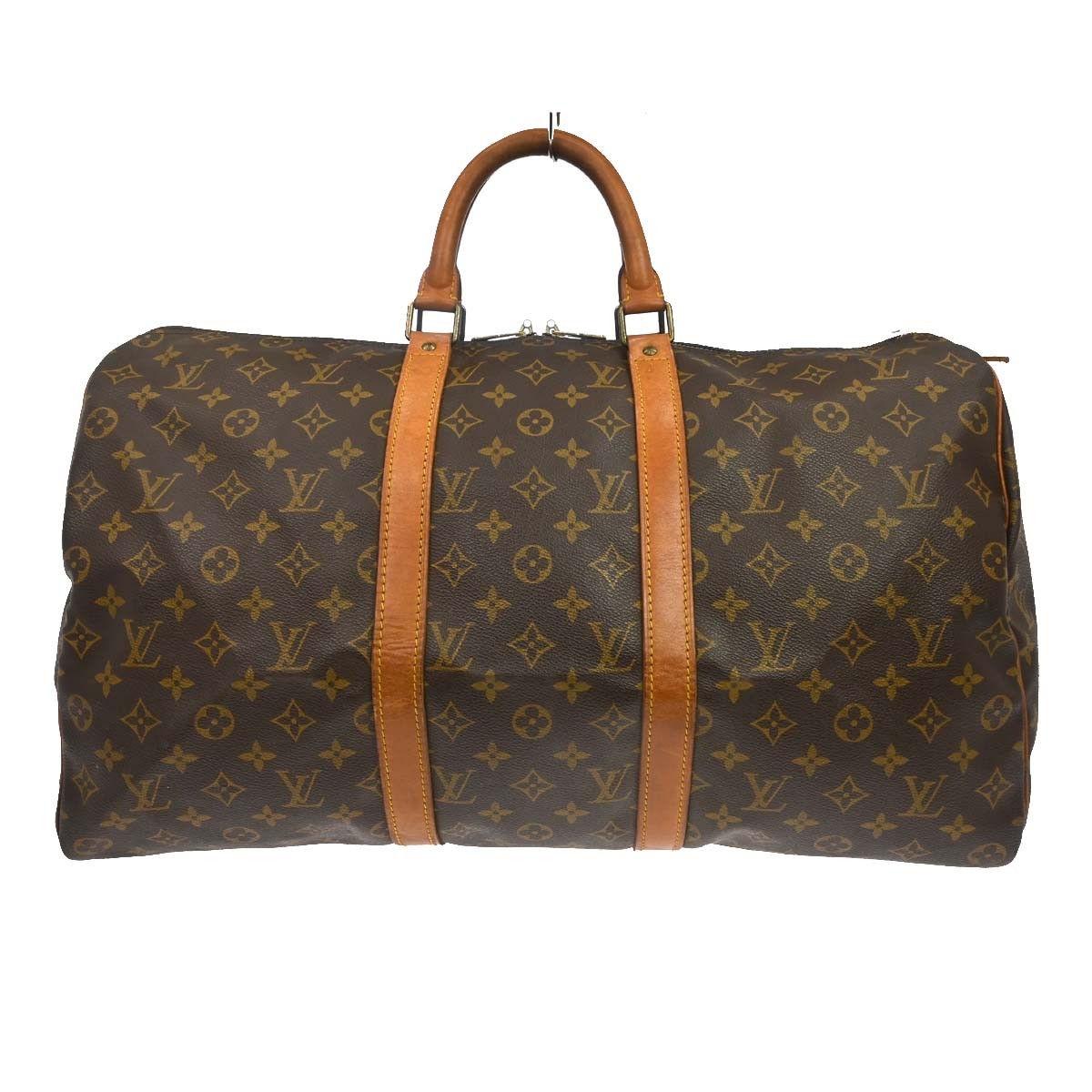 Louis Vuitton Keepall Monogram Canvas Brown Canvas Travel Bag Bag (Pre-Owned)