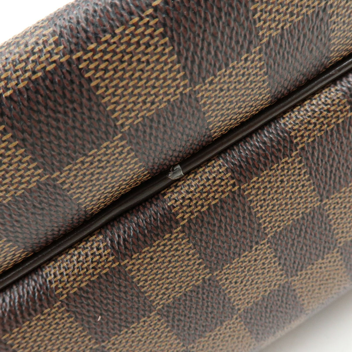 Louis Vuitton Reporter Damier Brown Canvas Shoulder Bag Bag (Pre-Owned)