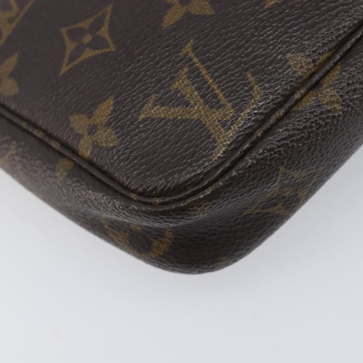 Louis Vuitton Pochette Accessoires Nm Monogram Canvas Brown Canvas Clutche & Pouche Bag (Pre-Owned)
