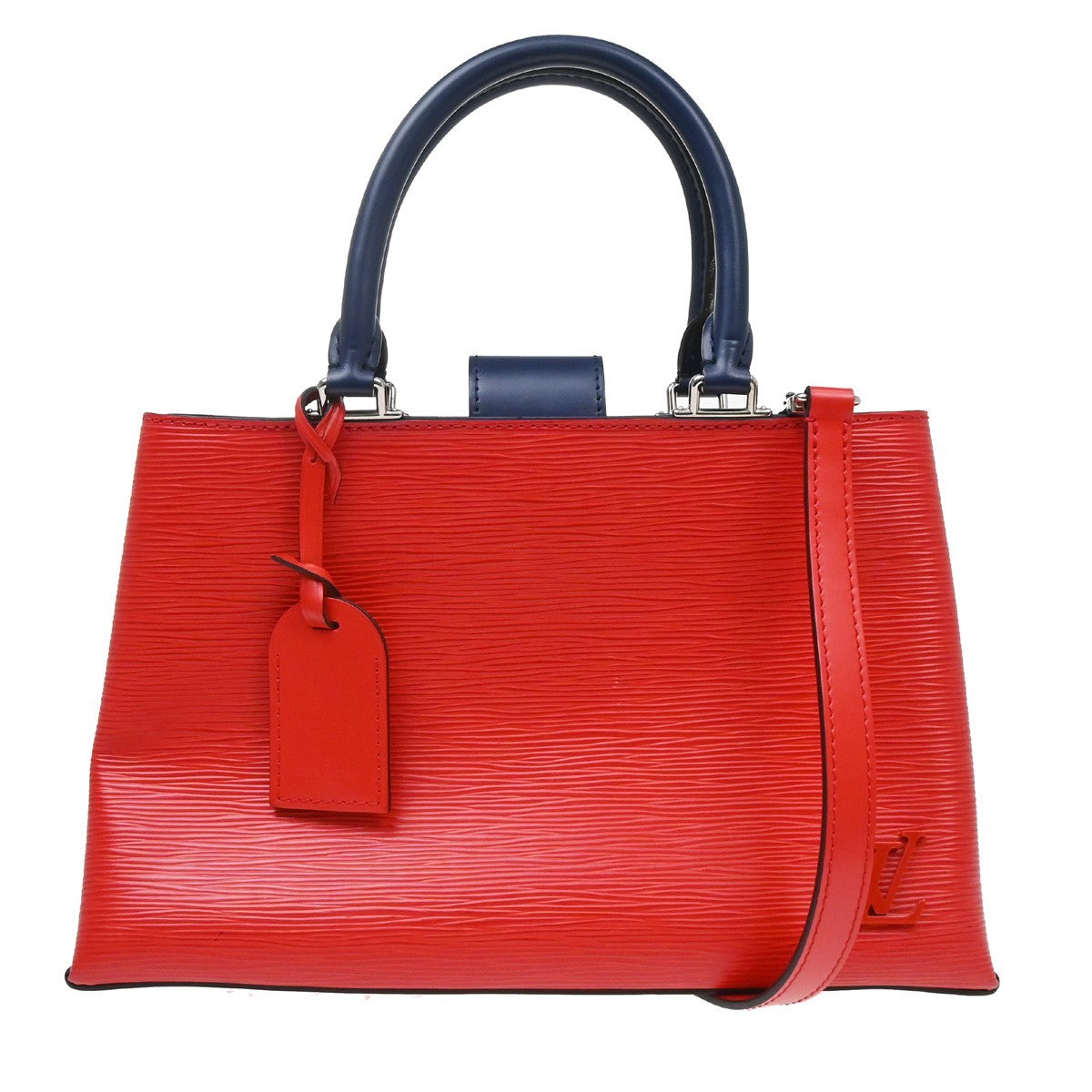 Louis Vuitton Kleber Epi Leather Red Leather Handbag (Pre-Owned)