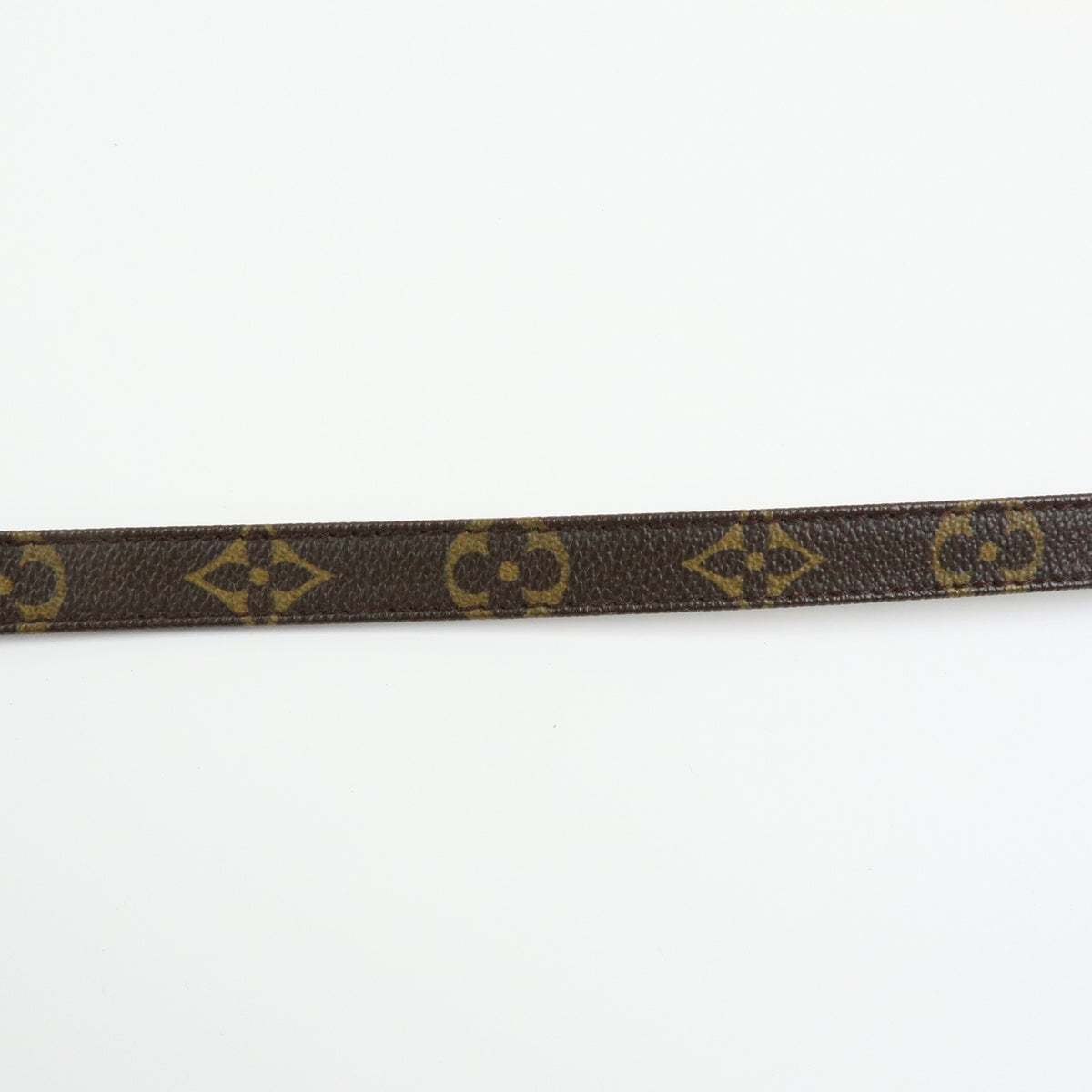Louis Vuitton Shoulder Strap Monogram Canvas Brown Canvas Straps Accessory (Pre-Owned)