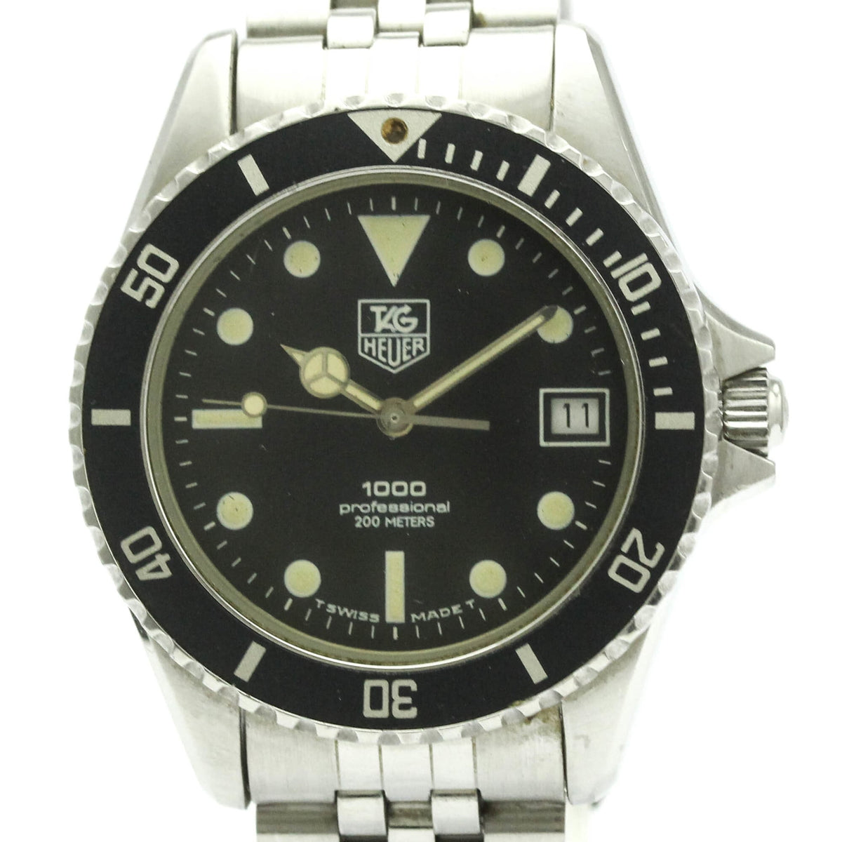Tag Heuer 1000 Professional 200M Stainless Steel Watch (Pre-Owned)