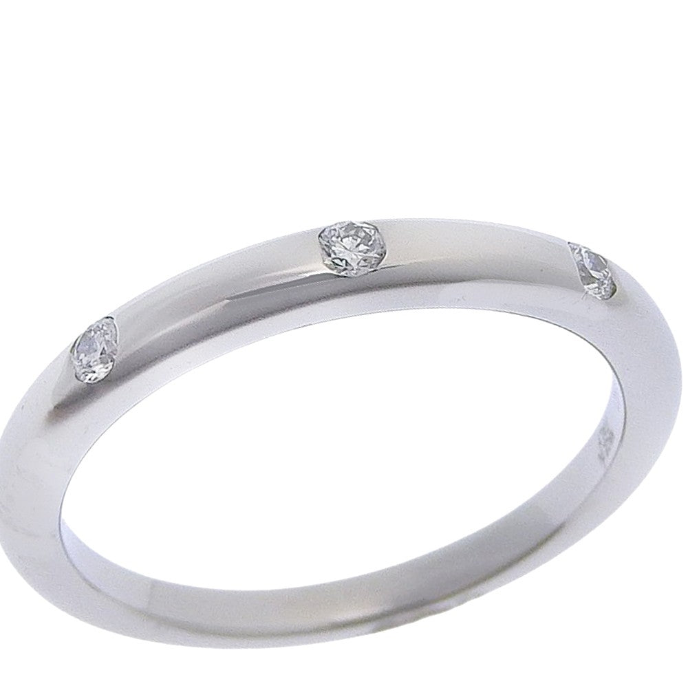 Bvlgari Fedi Platinum With Diamonds Silver Platinum Ring Jewelry (Pre-Owned)