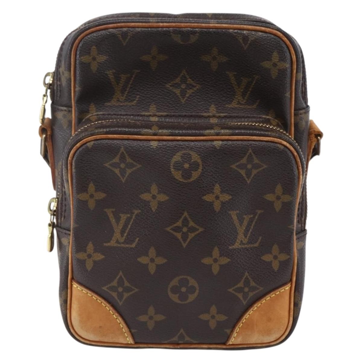 Louis Vuitton Amazone Monogram Canvas Brown Canvas Shoulder Bag Bag (Pre-Owned)