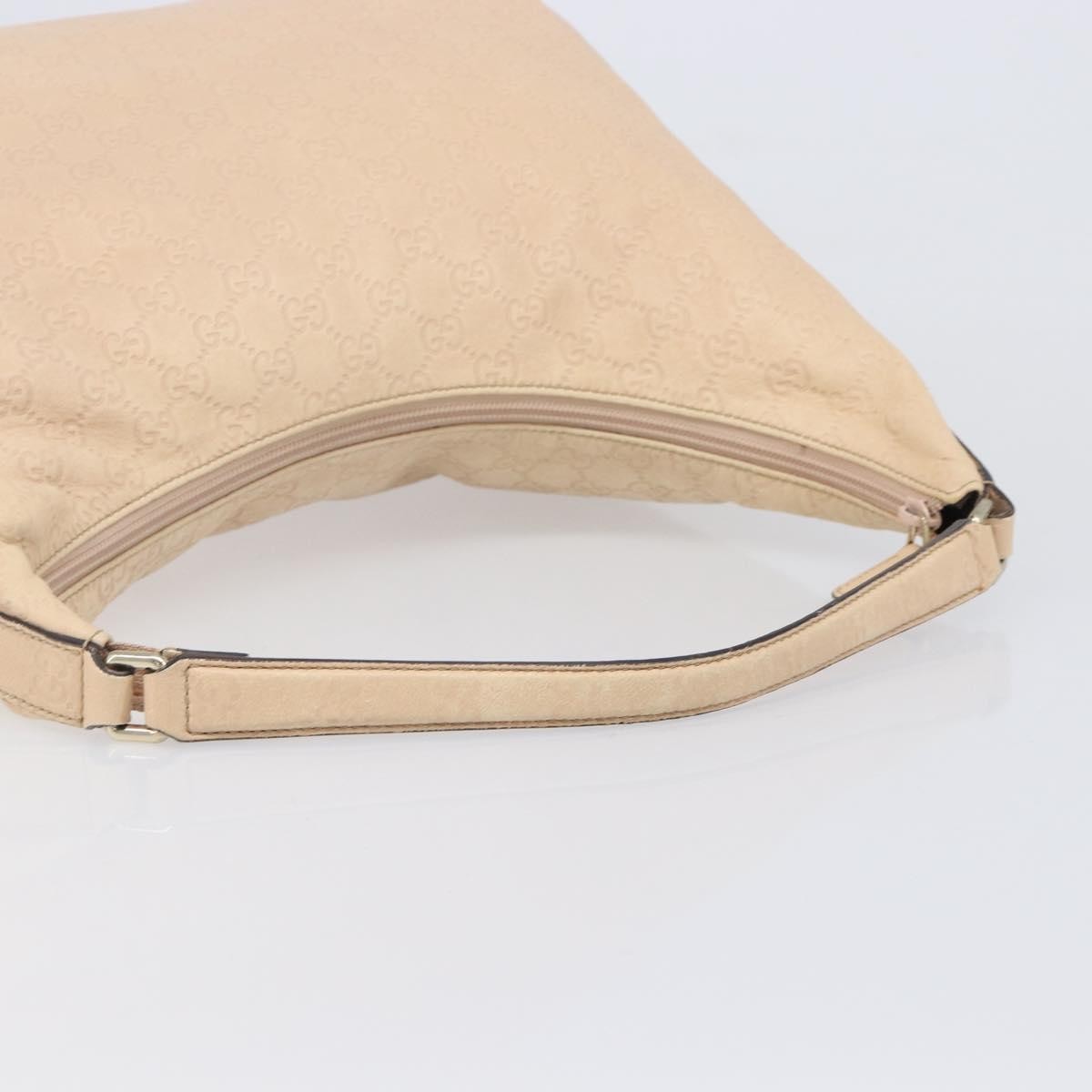 Gucci Miss Gg Hobo Guccissima Leather Pink Canvas Shoulder Bag Bag (Pre-Owned)