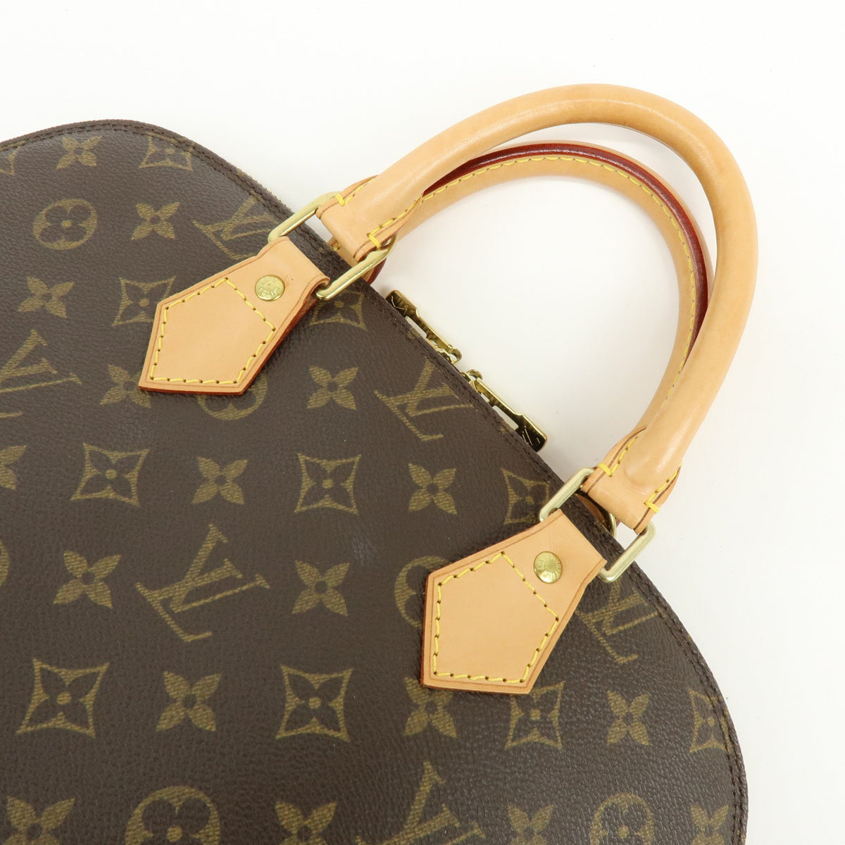 Louis Vuitton Alma Monogram Canvas Brown Canvas Handbag (Pre-Owned)