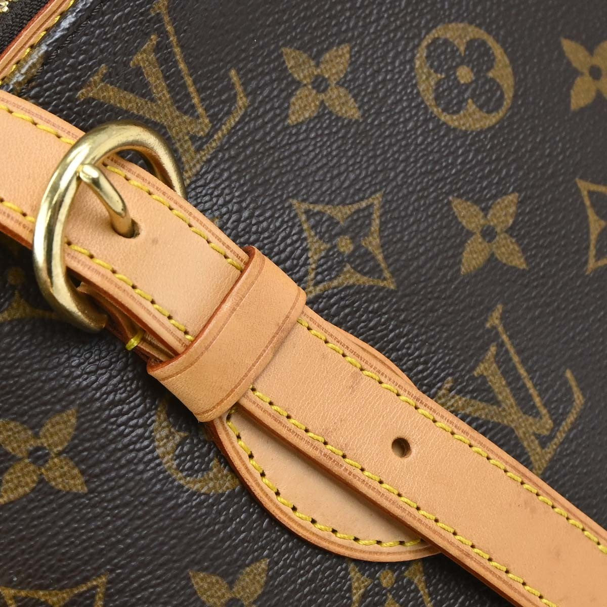 Louis Vuitton Popincourt Tote Monogram Canvas Brown Canvas Tote Bag Bag (Pre-Owned)