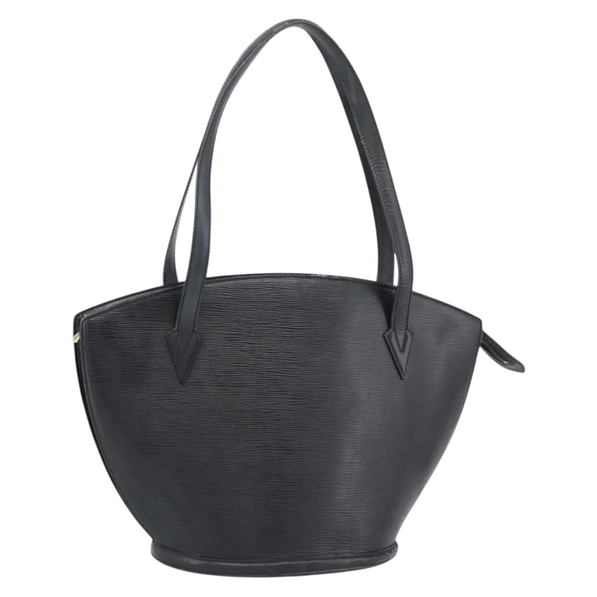 Louis Vuitton Saint Jacques Epi Leather Black Leather Shoulder Bag Bag (Pre-Owned)