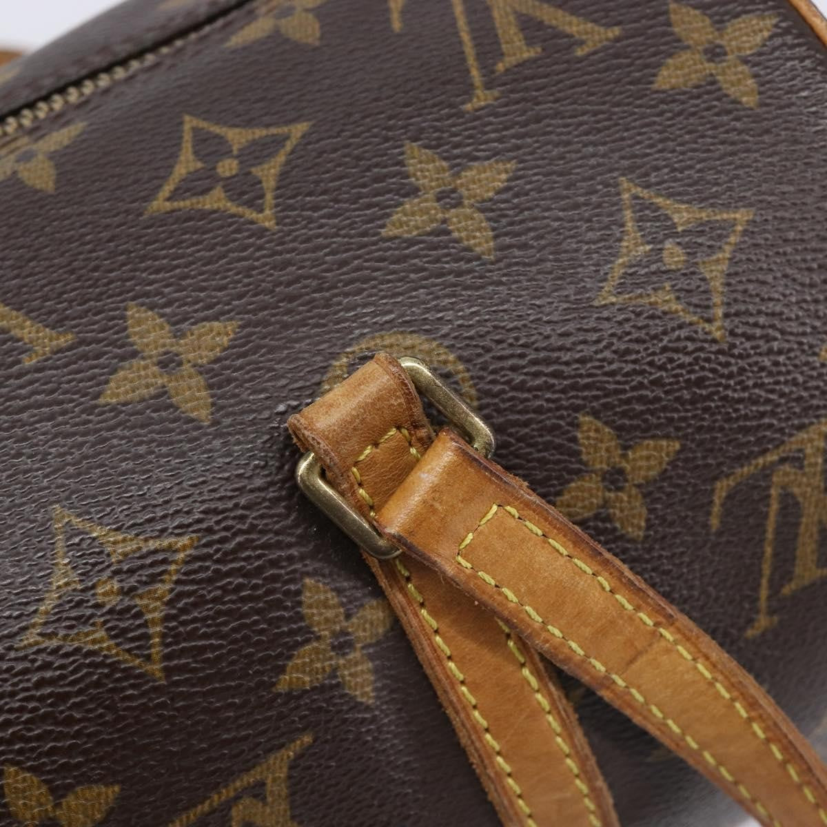 Louis Vuitton Papillon Monogram Canvas Brown Canvas Handbag (Pre-Owned)
