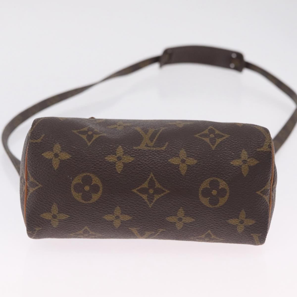Louis Vuitton Speedy Mini Hl Monogram Canvas Brown Canvas Handbag (Pre-Owned)