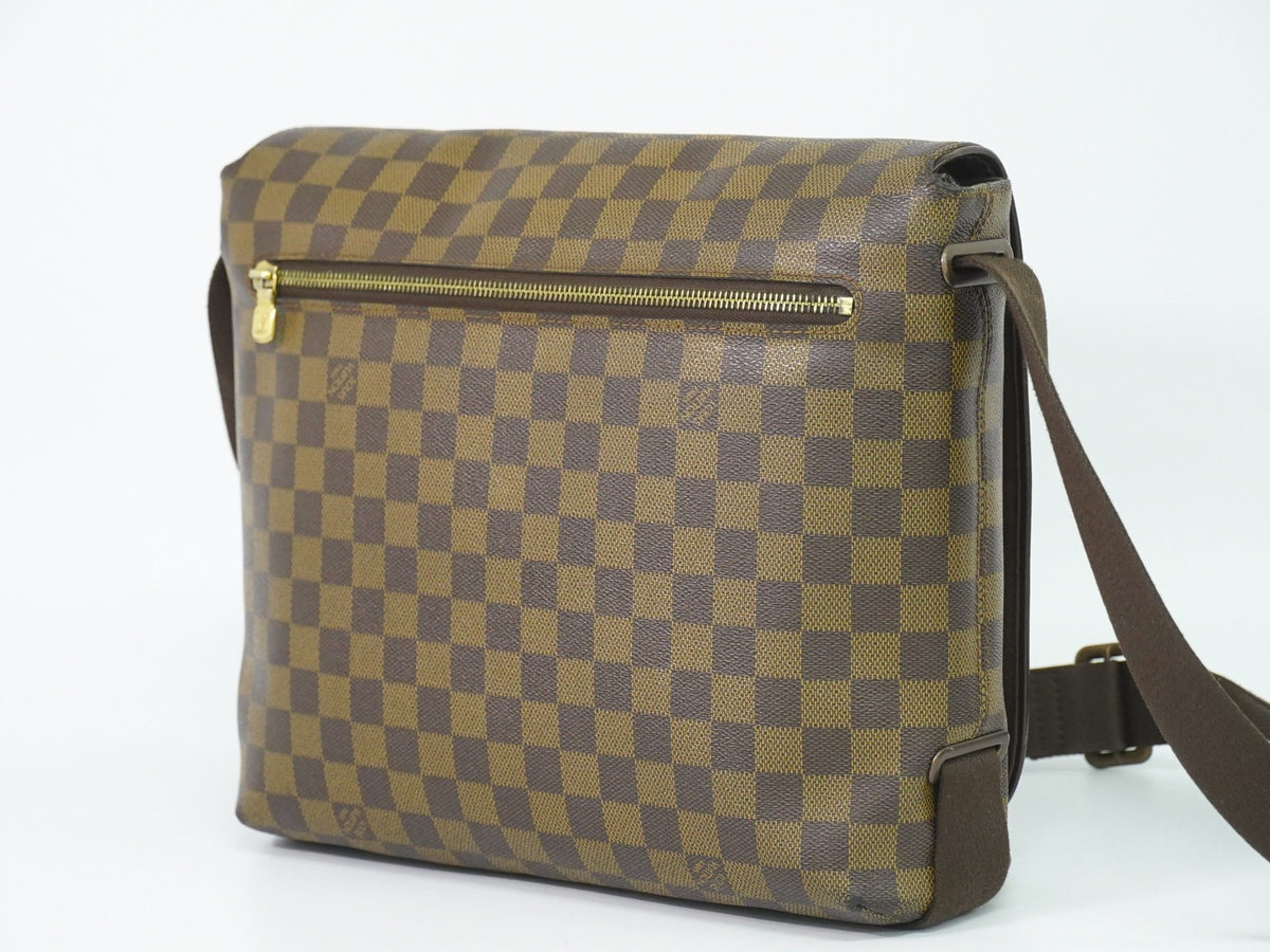 Louis Vuitton Brooklyn Damier Brown Canvas Handbag (Pre-Owned)