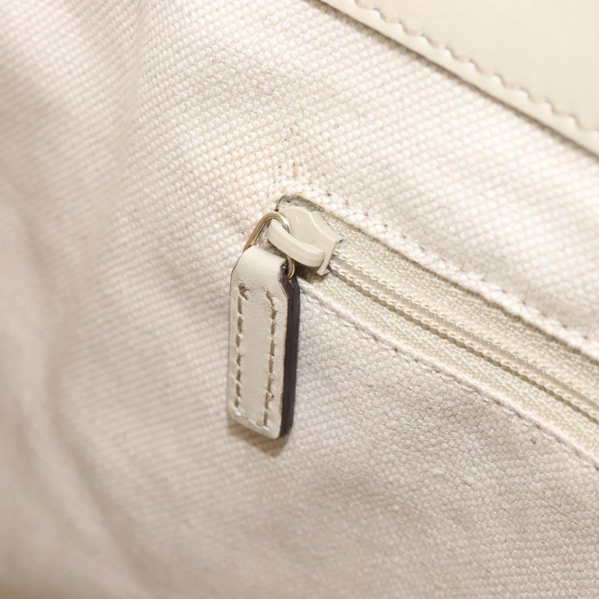 Gucci Sukey Top Handle Gg Canvas Beige Canvas Tote Bag Bag (Pre-Owned)