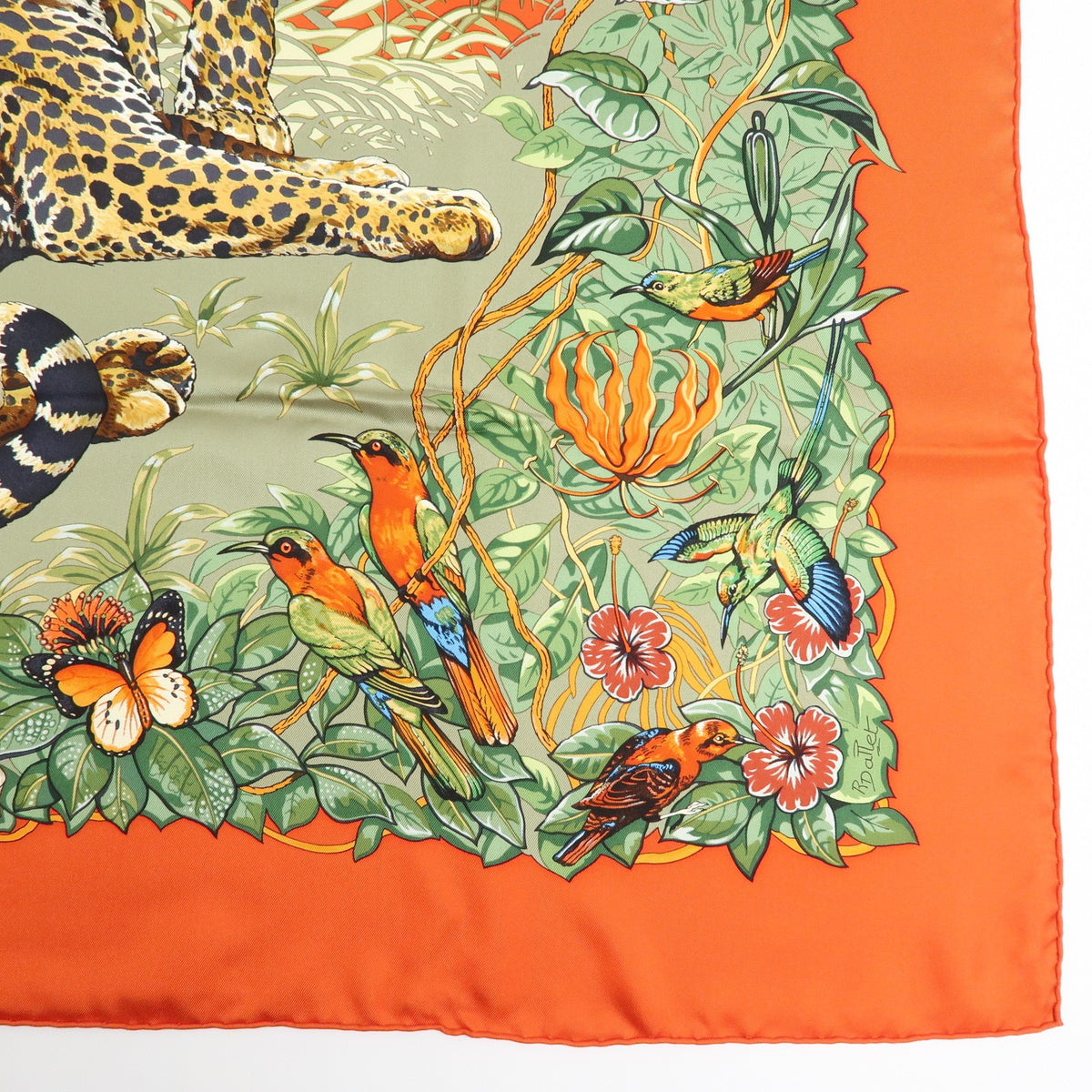 Hermes Carré 90 Silk Multicolor Multicolour Silk Scarve & Shawl Accessory (Pre-Owned)