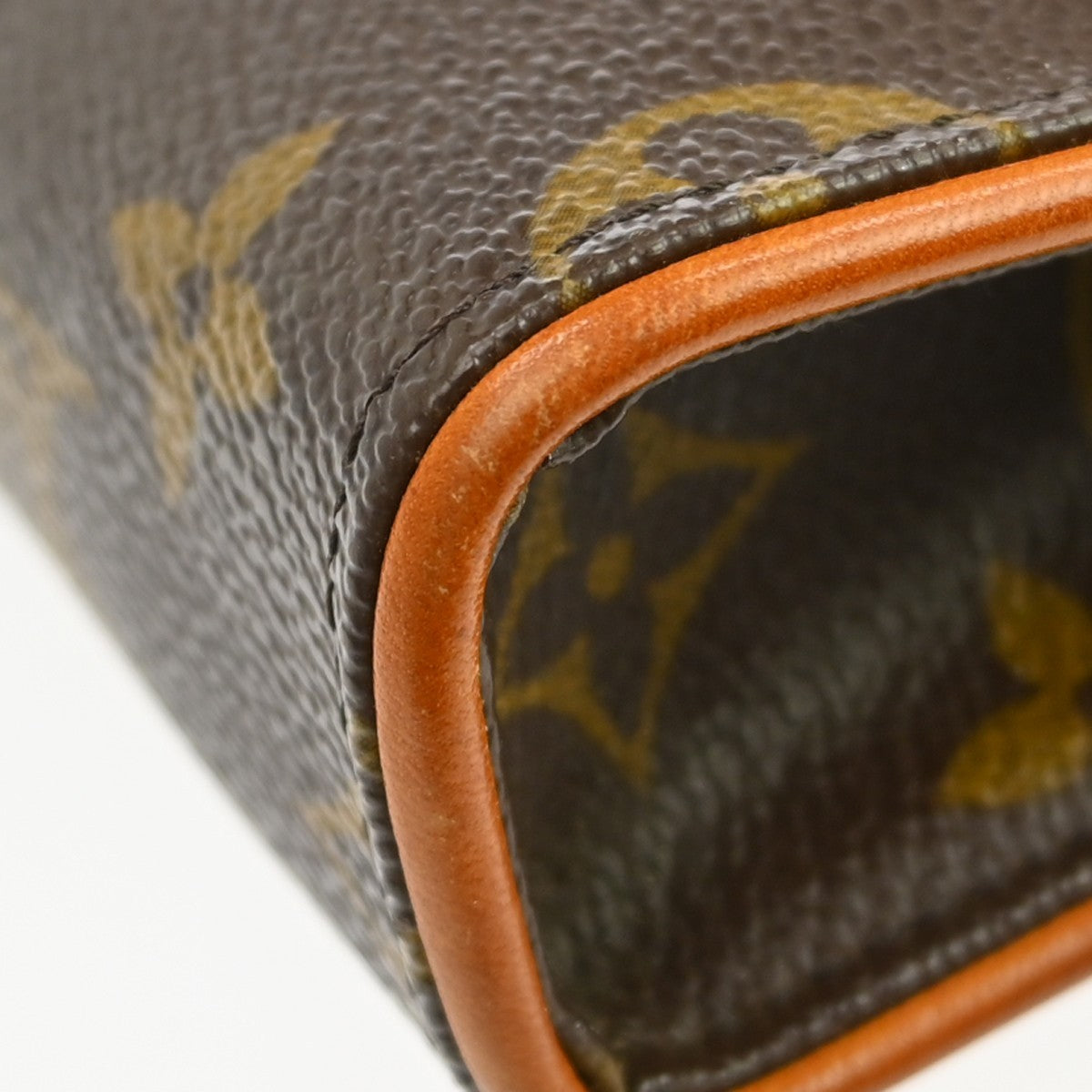 Louis Vuitton Florentine Canvas Brown Canvas Clutche & Pouche Bag (Pre-Owned)