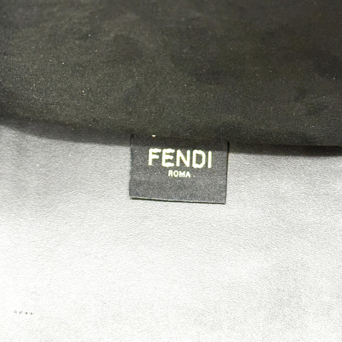 Fendi Sunshine Shopper Leather Black Leather Tote Bag Bag (Pre-Owned)