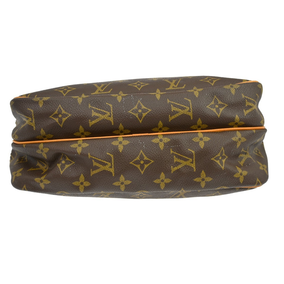 Louis Vuitton Reporter Monogram Brown Canvas Shoulder Bag Bag (Pre-Owned)