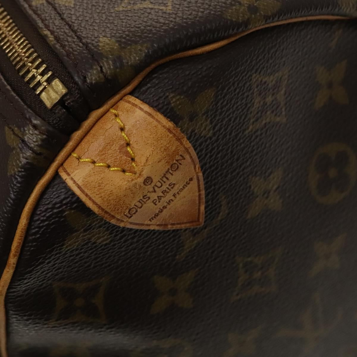 Louis Vuitton Keepall Monogram Canvas Brown Canvas Travel Bag Bag (Pre-Owned)
