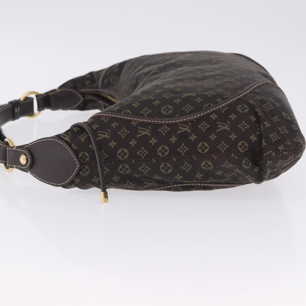 Louis Vuitton Manon Mini Lin Brown Canvas Handbag (Pre-Owned)
