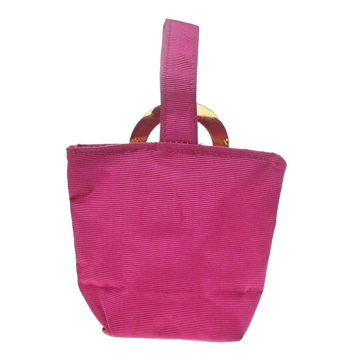 Celine Circle Logo Pouch Canvas Purple Canvas Clutche & Pouche Bag (Pre-Owned)