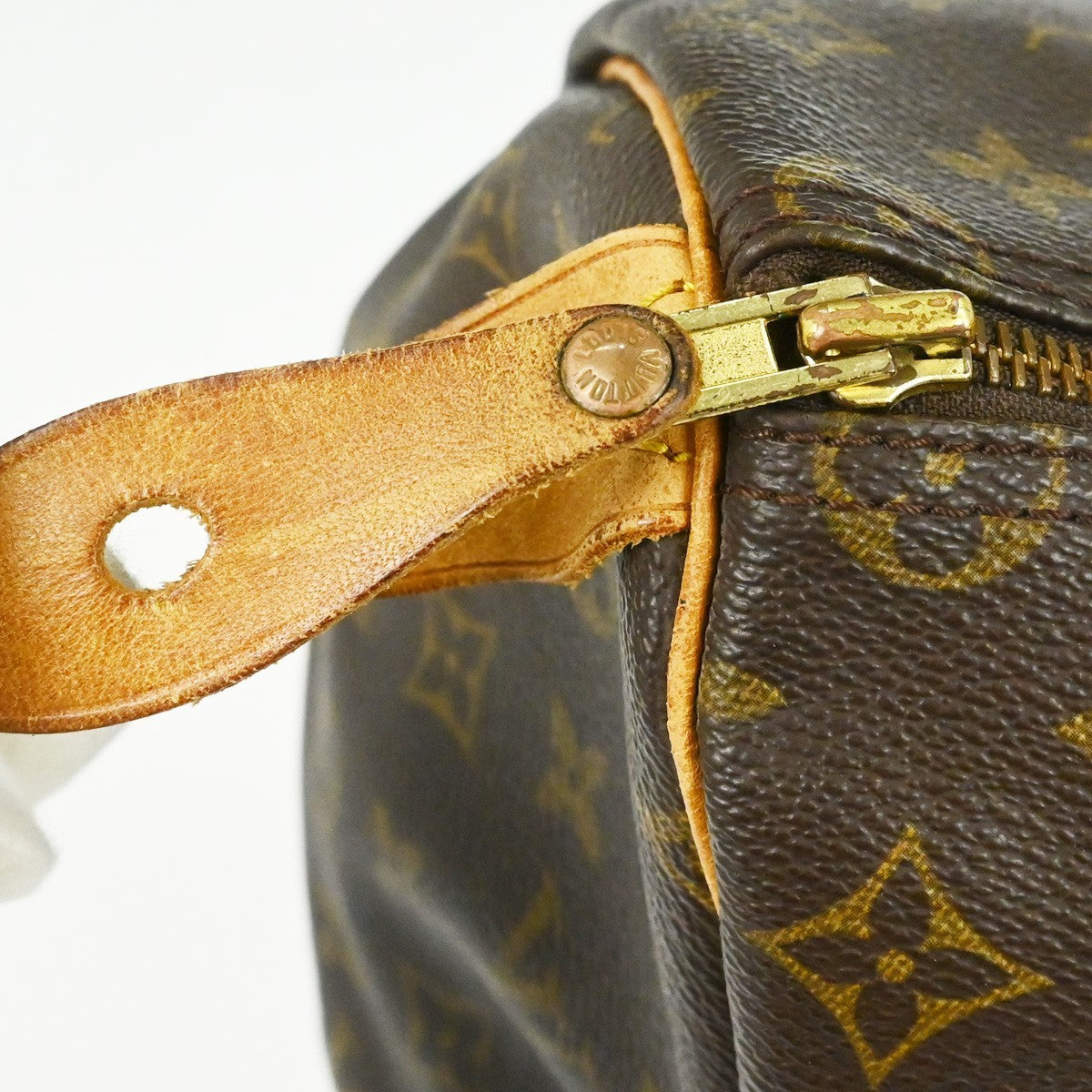 Louis Vuitton Speedy Monogram Canvas Brown Canvas Handbag (Pre-Owned)