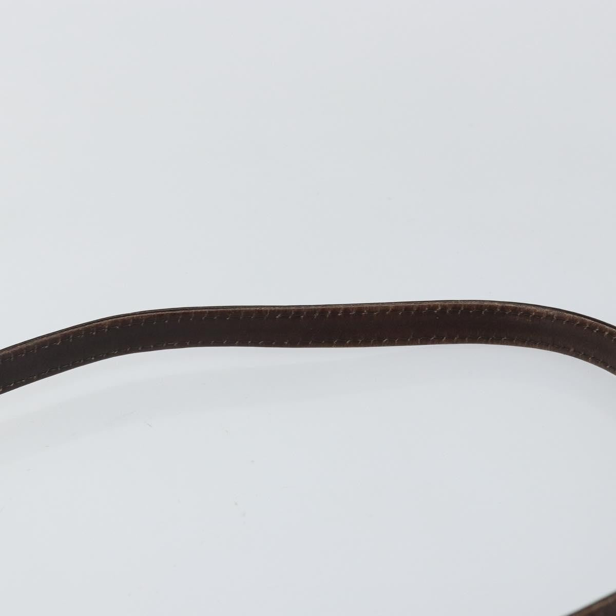Christian Dior Vintage Trotter Diorissimo Canvas Brown Canvas Shoulder Bag Bag (Pre-Owned)
