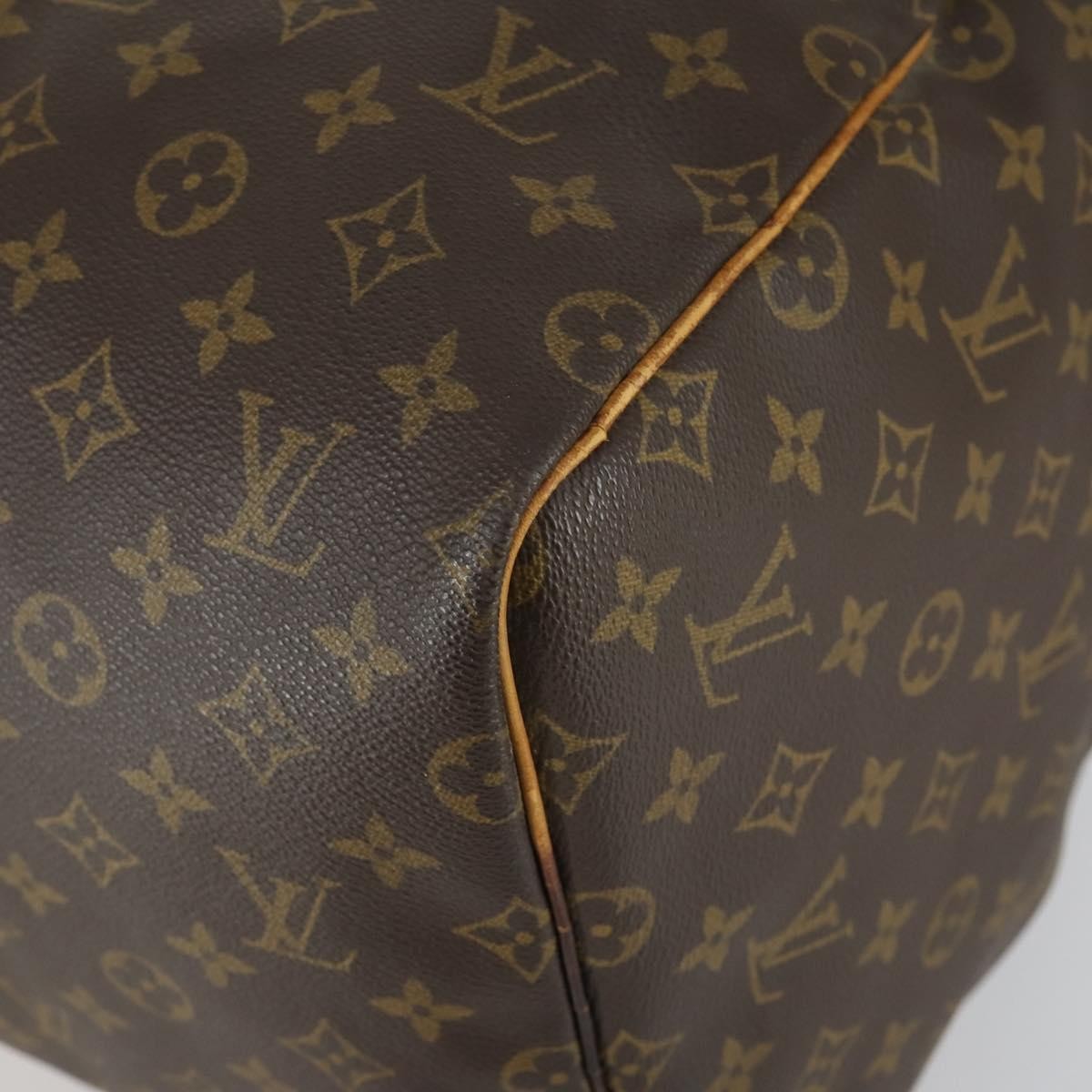 Louis Vuitton Keepall Monogram Canvas Brown Canvas Travel Bag Bag (Pre-Owned)