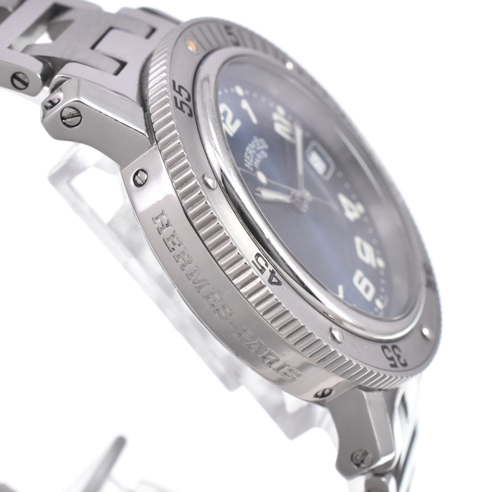 Hermes Clipper Quartz Stainless Steel Watch (Pre-Owned)