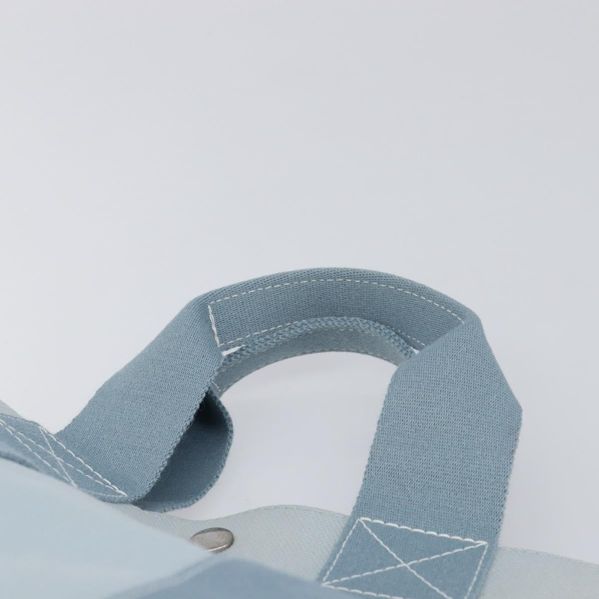 Hermes Bora Bora Toile Blue Canvas Tote Bag Bag (Pre-Owned)