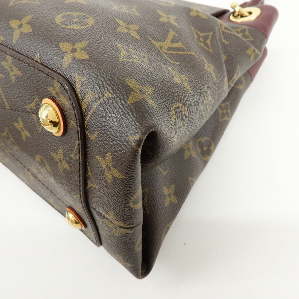 Louis Vuitton Olympe Monogram Canvas Brown Canvas Handbag (Pre-Owned)