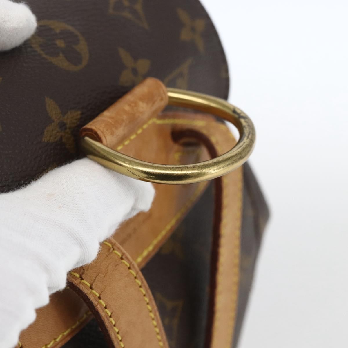 Louis Vuitton Vintage Montsouris Monogram Canvas Brown Canvas Backpack Bag (Pre-Owned)
