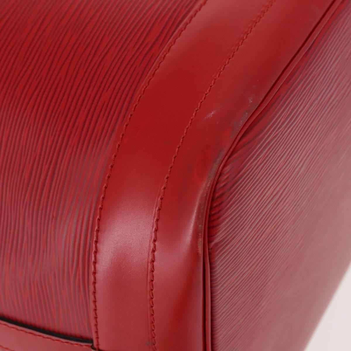 Louis Vuitton Noe Epi Leather Red Leather Shoulder Bag Bag (Pre-Owned)