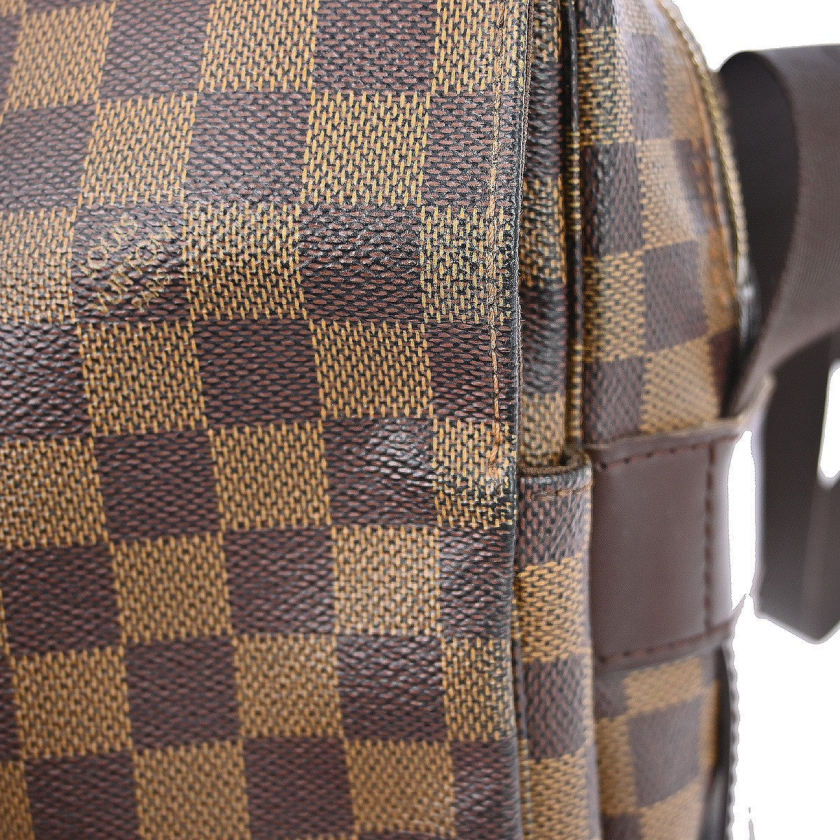 Louis Vuitton Naviglio Damier Brown Canvas Shoulder Bag Bag (Pre-Owned)